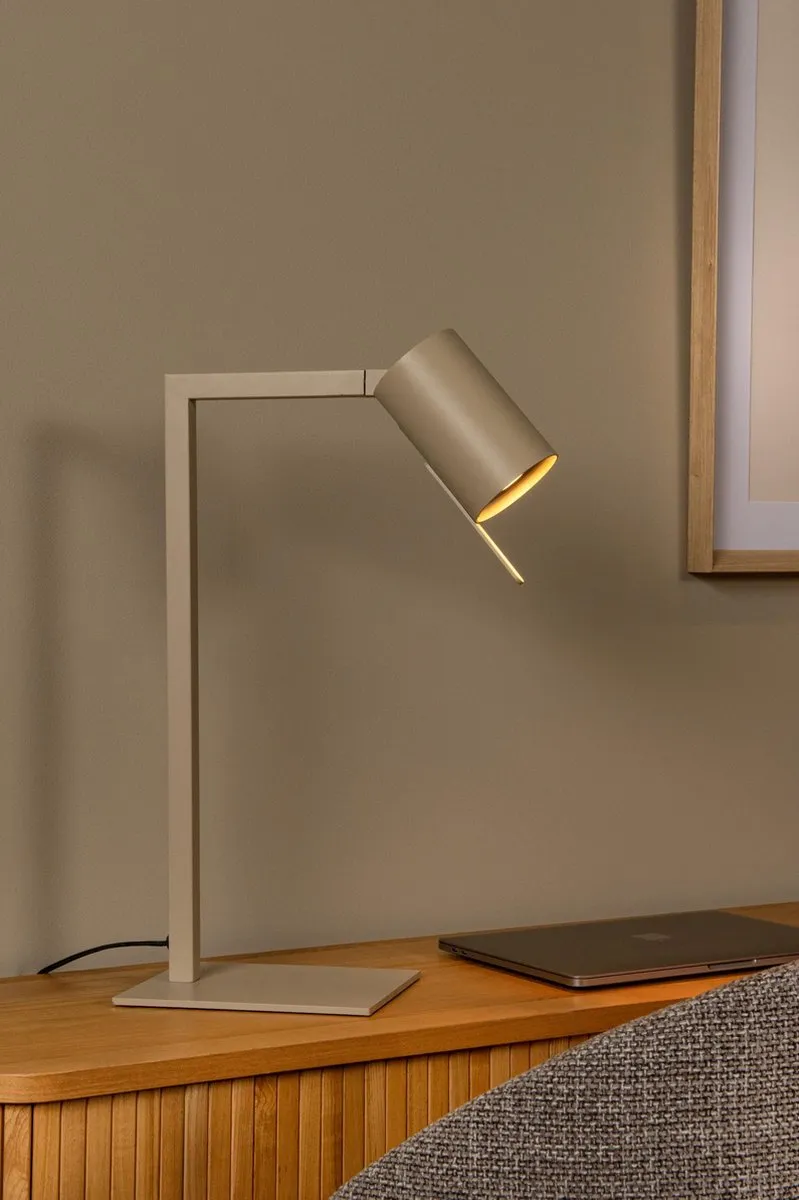 Lucide Lesley Bureaulamp GU10 - Taupe