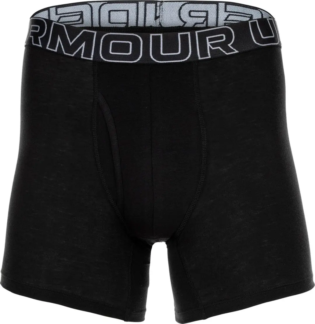 Under Armour Performance Cotton Boxerjock 6in - Rood - 3 Stuks