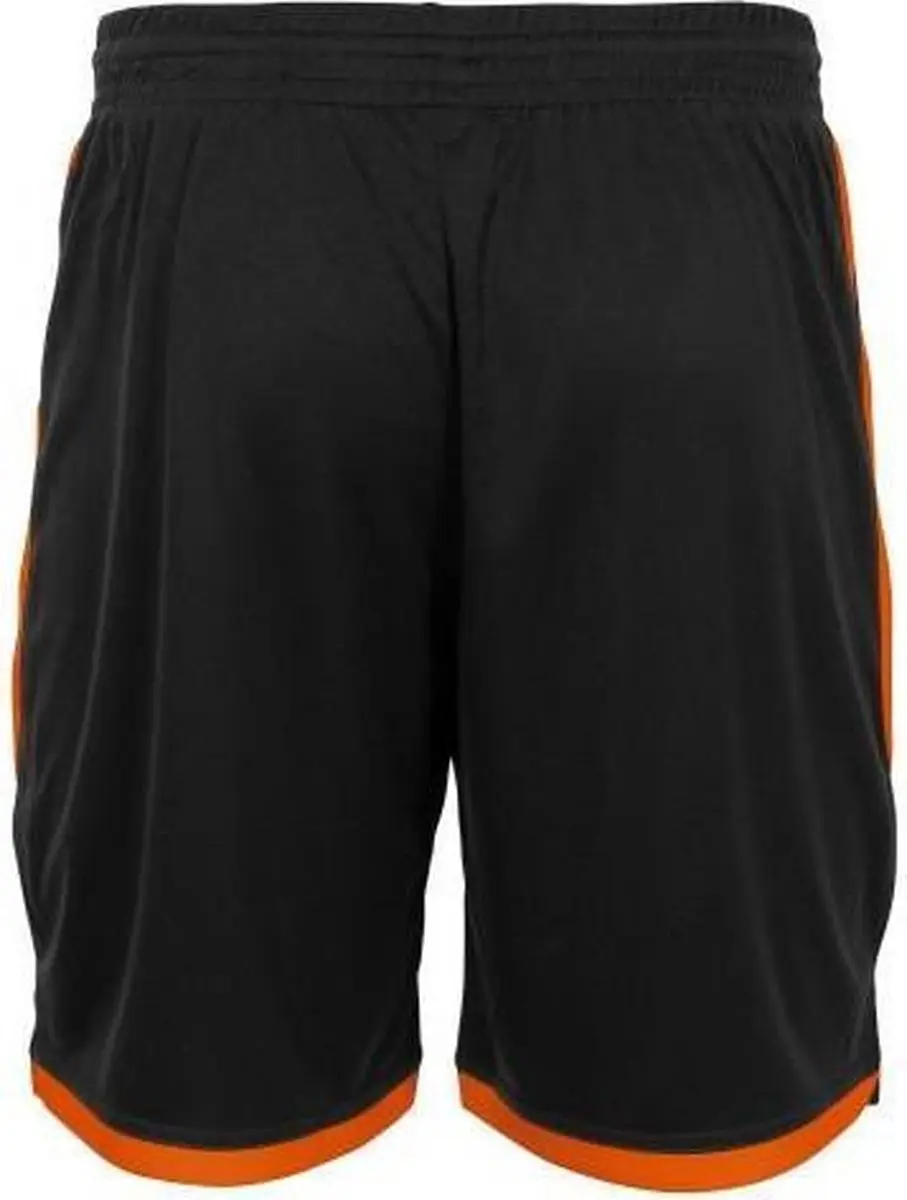 Stanno Focus Short Sportbroek 152 - Zwart/Oranje - afbeelding 6 van 6
