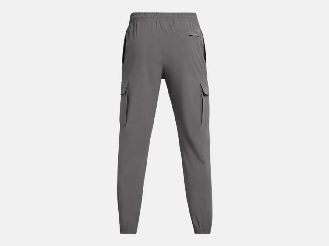 Under Armour UA Vibe Woven Cargo Pants - Castlerock Zwart