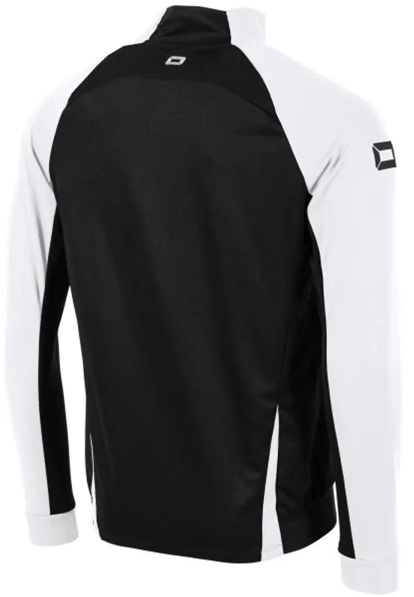 Stanno Stadio Full Zip Top 116 - Zwart/Wit