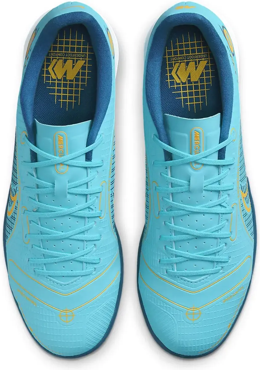 Nike Vapor 14 Academy Indoor Voetbalschoenen DJ2876-484 - Blauw