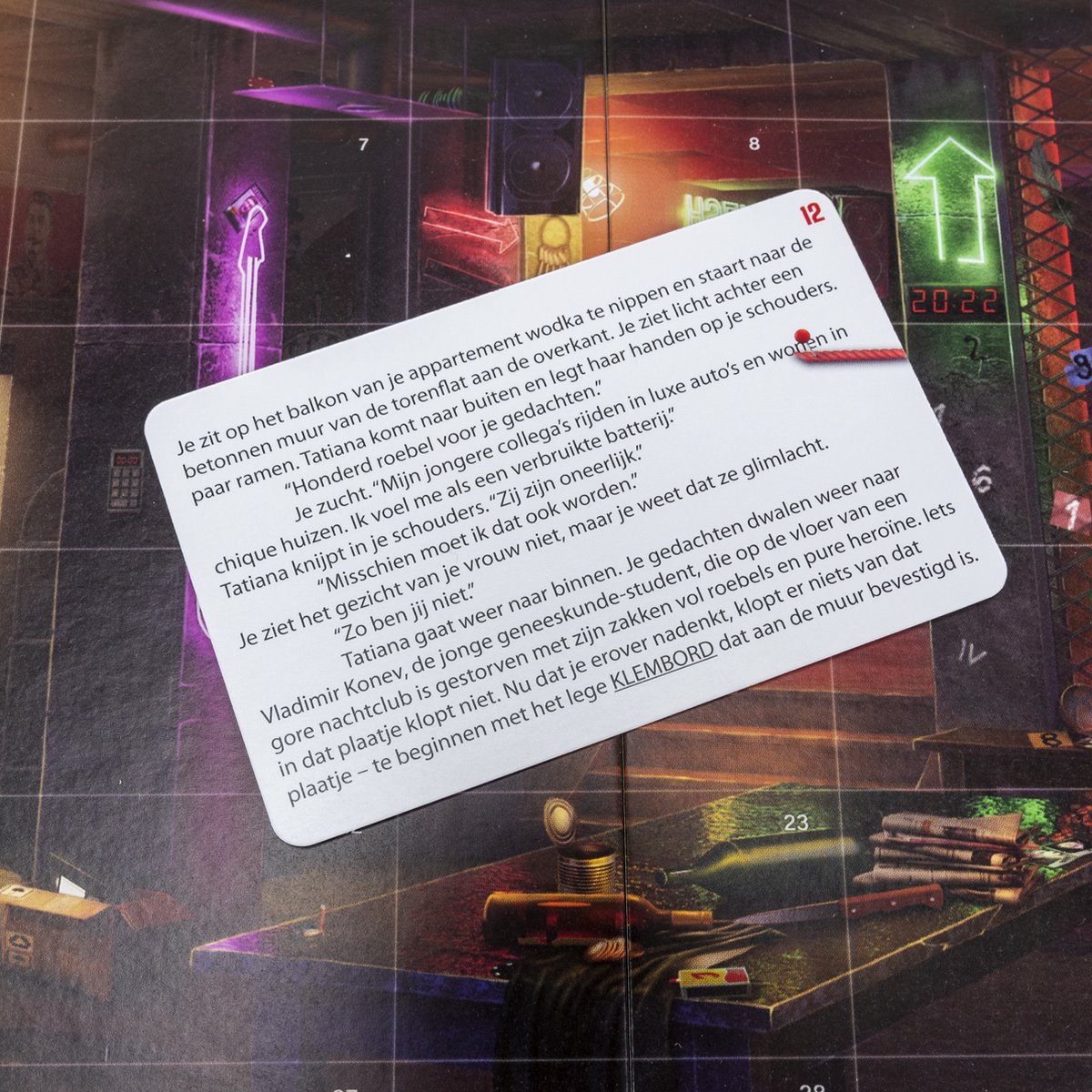 Tactic Gamestorm - Bordspel – Crime Scene: Moscou 1989 (Jeu d'escape room)