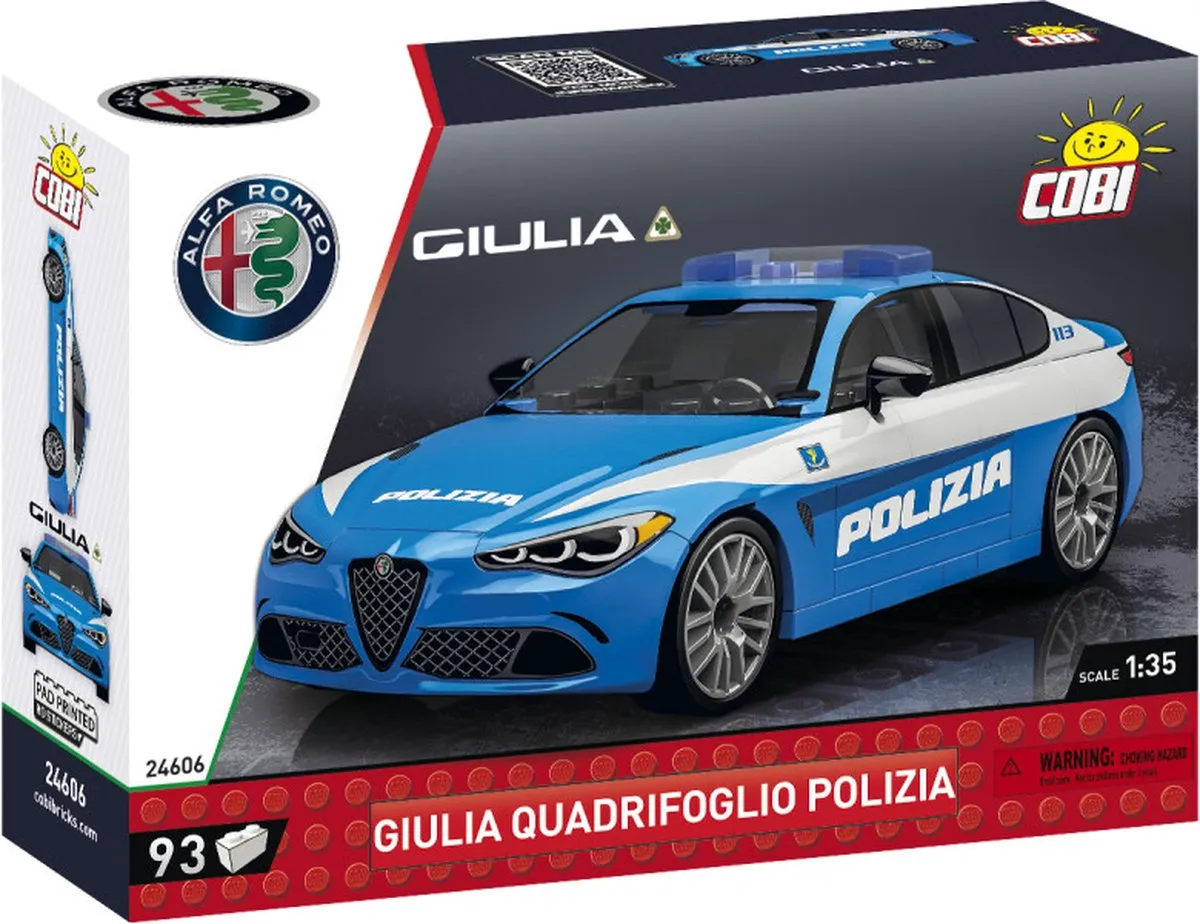 Cobi Giulia Quadrifoglio Politie