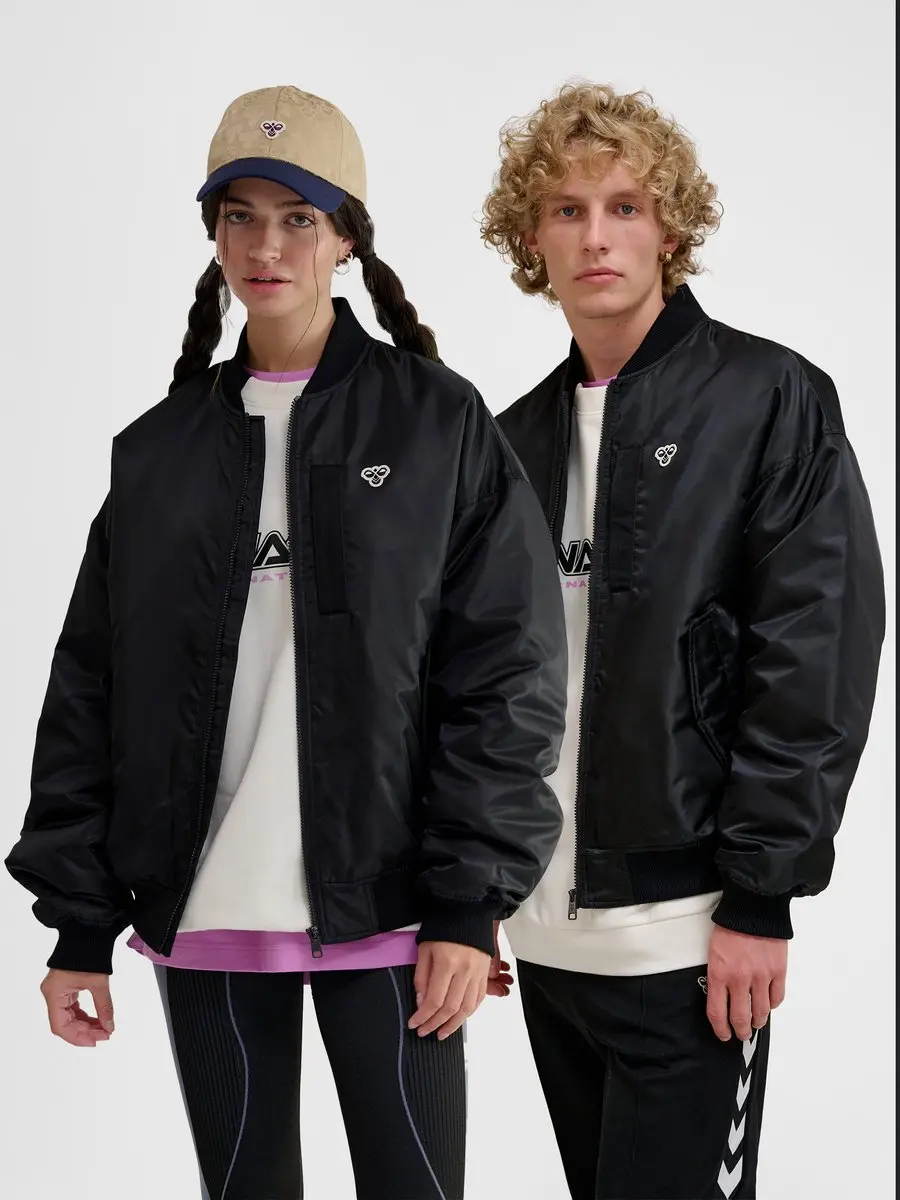 Hummel HML Baseball Jacket Bee 224862 - XXL - Zwart - afbeelding 6 van 6