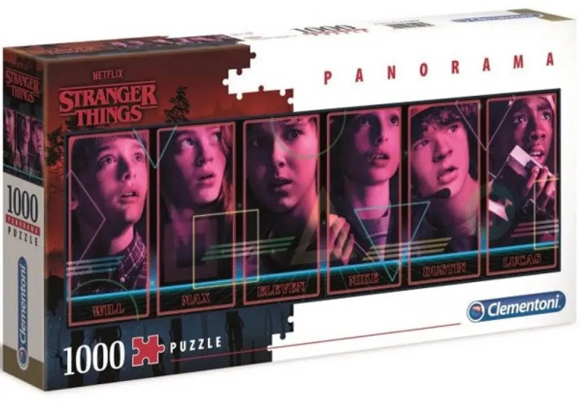 Clementoni Stranger Things 1000 Puzzels - 1000 Stuks - Multicolor