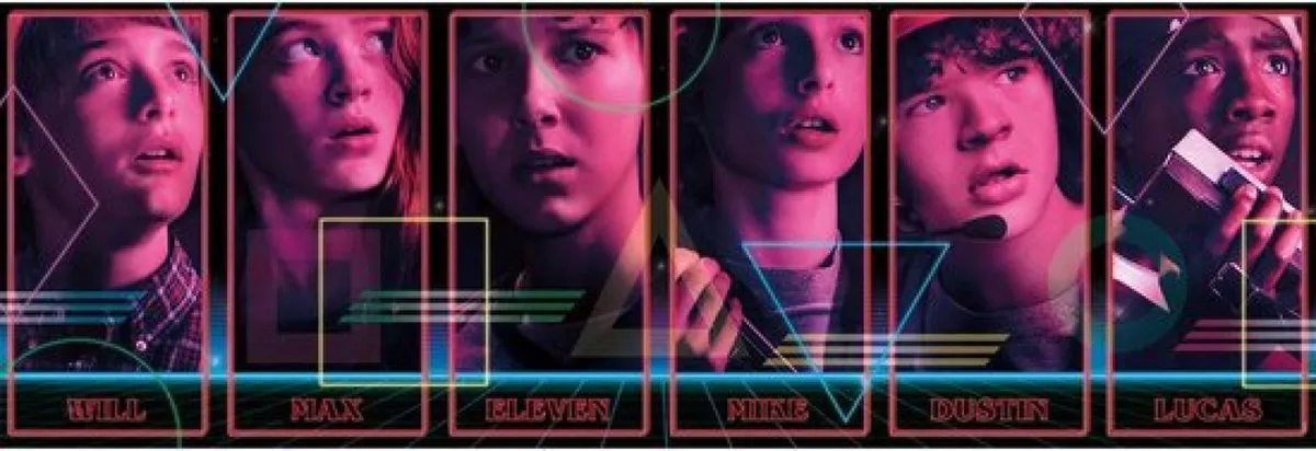 Clementoni Stranger Things 1000 Puzzels - 1000 Stuks - Multicolor