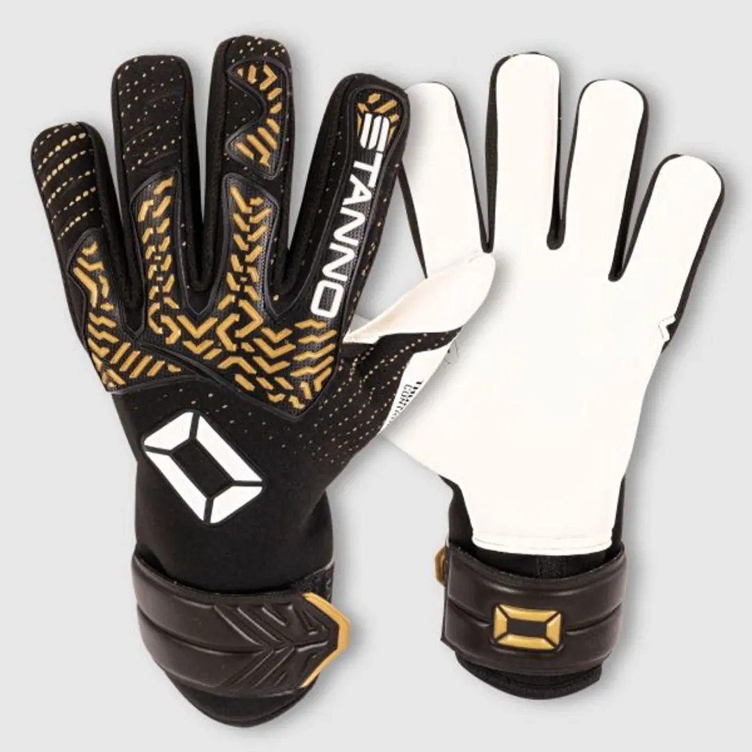 Stanno Thunder VII Keepershandschoenen 7.5 - Zwart/Goud