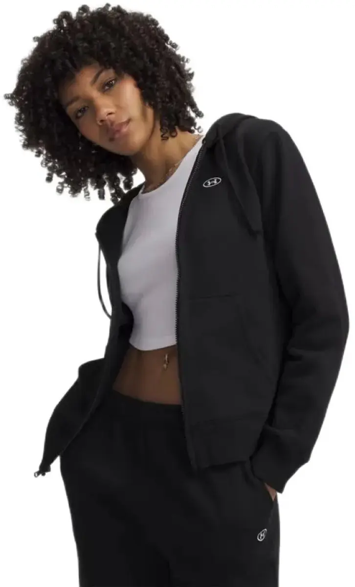 Under Armour Rival Fleece Sportvest Dames - S/36 Zwart