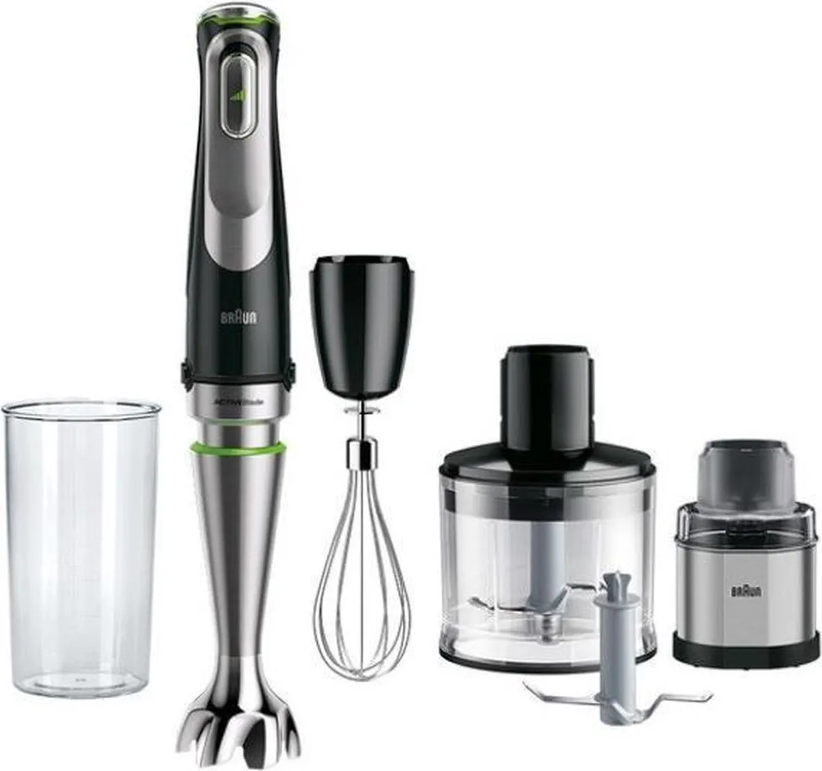 Braun MultiQuick 9 MQ 9138 XI Staafmixer 1200W - Zwart
