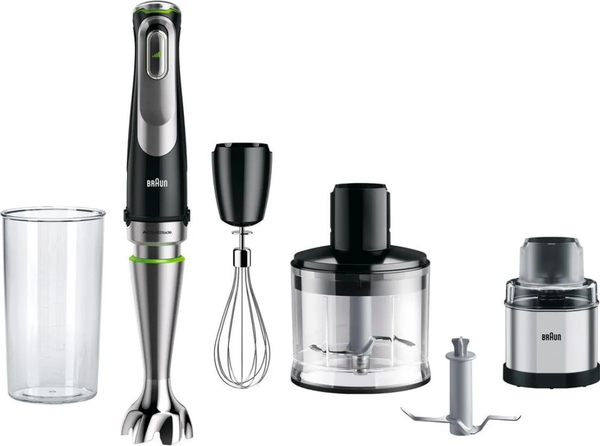 Braun MultiQuick 9 MQ 9138 XI Staafmixer 1200W