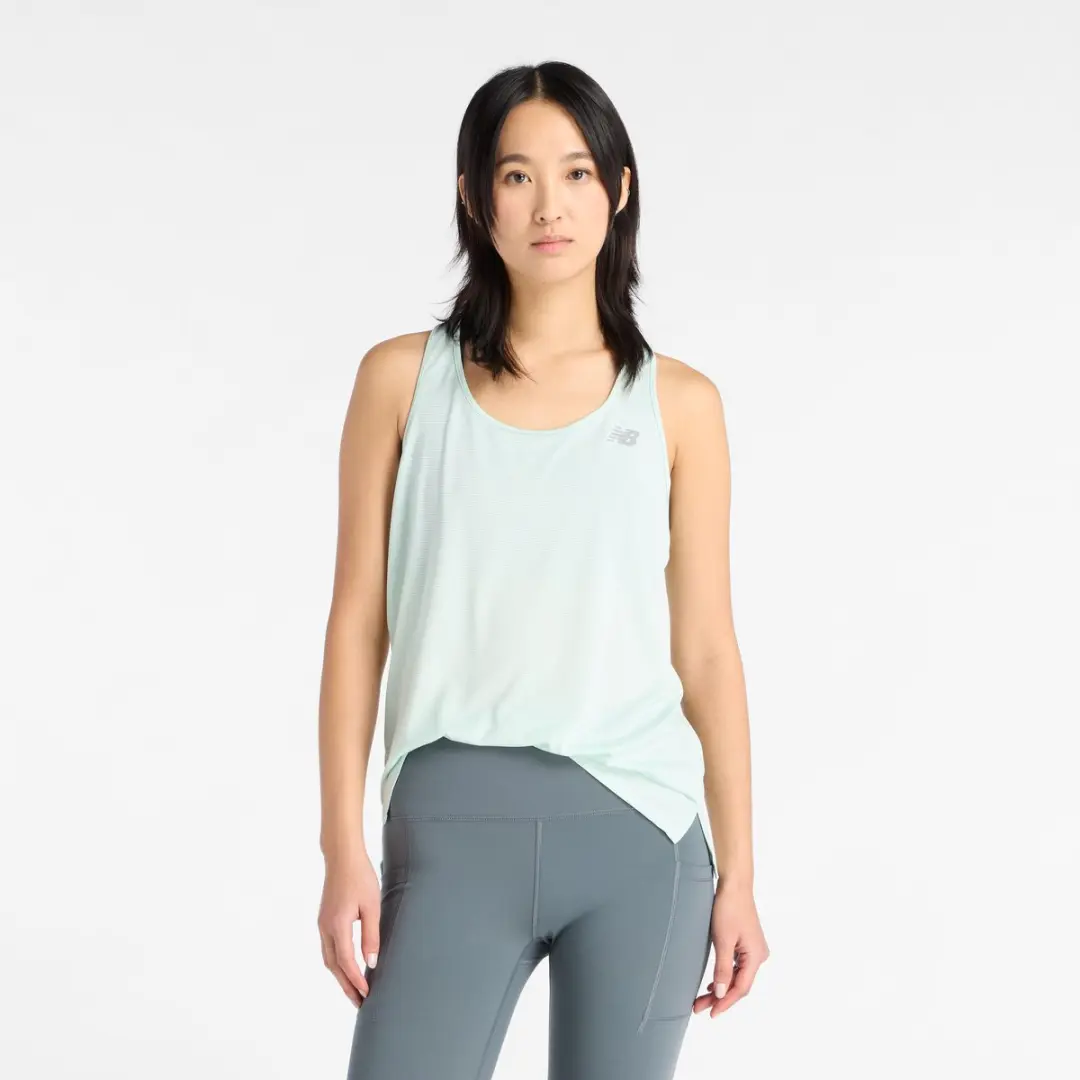 New Balance Sport Essentials Tank Dames - Cosmic Jade
