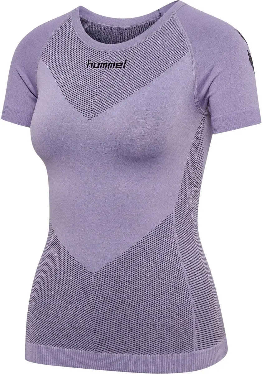 Hummel Damen Seamless T-Shirt - XS - Paars