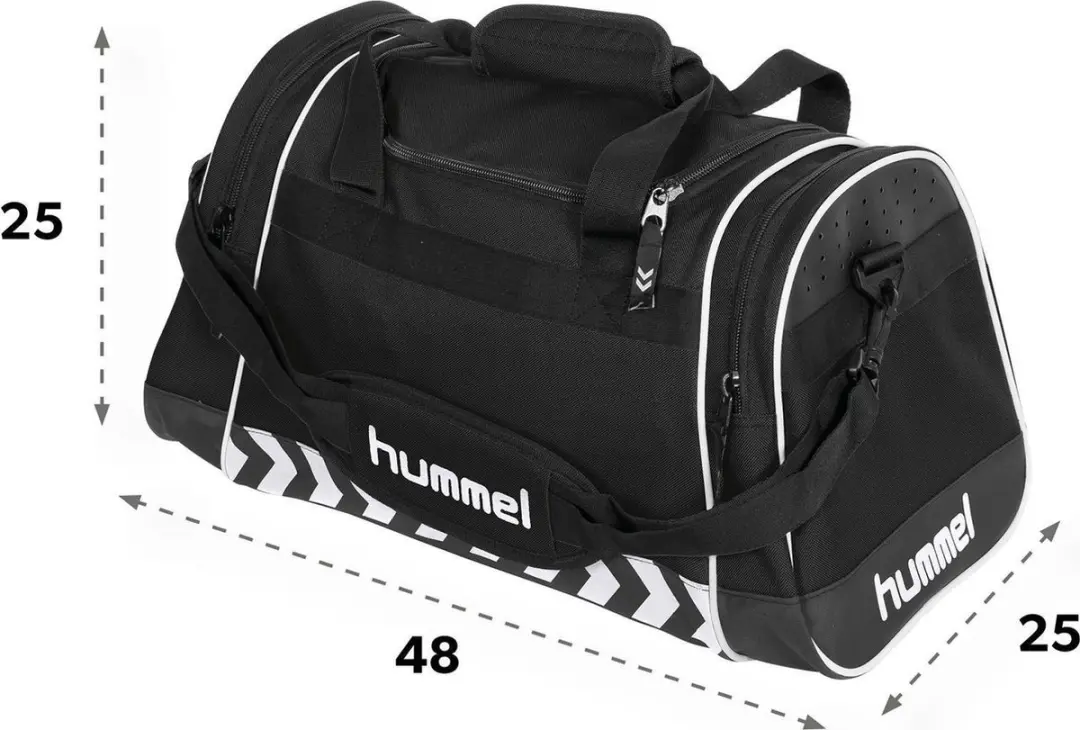 hummel Sheffield Sporttas - Maat S - Zwart