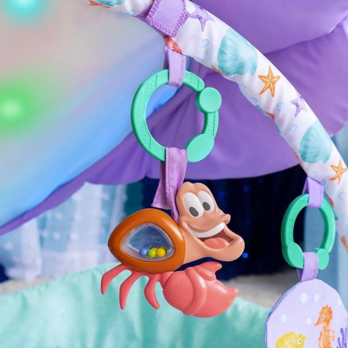 Bright Starts Disney Baby Kleine Zeemeermin Twinkle Trove Activity Gym - Multicolor
