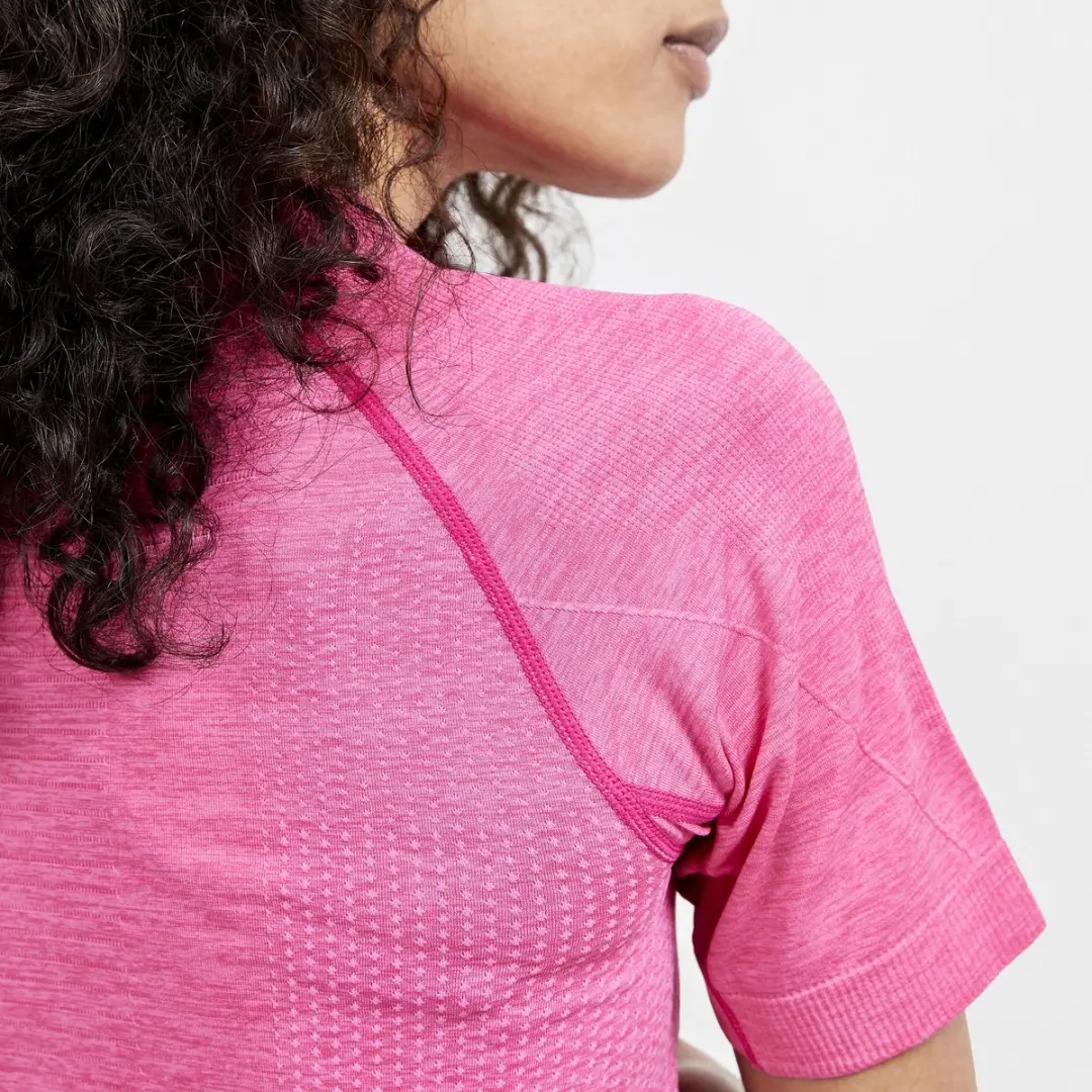 Craft Core Dry Active Comfort Thermoshirt Dames - Maat M - Roze