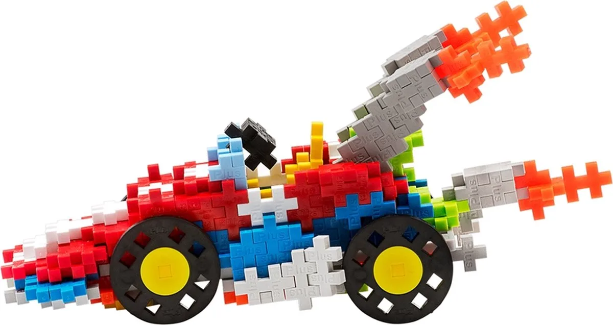 Plus-Plus Go! Crazy Cart - 240 Stukken - afbeelding 6 van 6