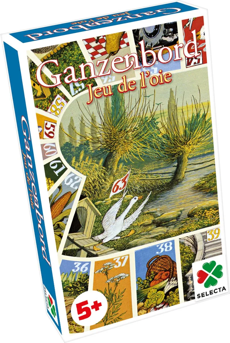 Tactic Ganzenbord Compacte Editie 59381 - 2-4 Spelers