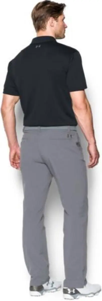 Under Armour Tech Polo Shirt Heren - S - Zwart