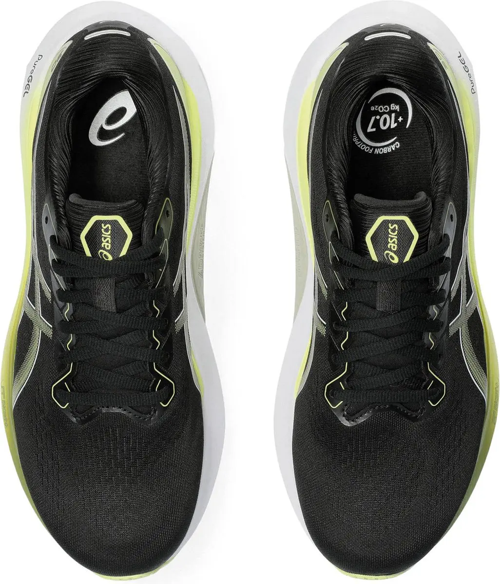 ASICS Gel-Kayano 30 Sportschoenen 41.5 - Zwart/Geel