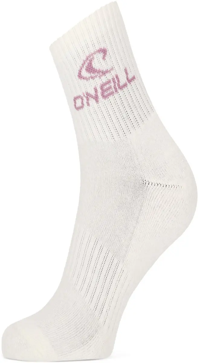 O'Neill Sportsokken Unisex 3-Pack - Roze/Wit