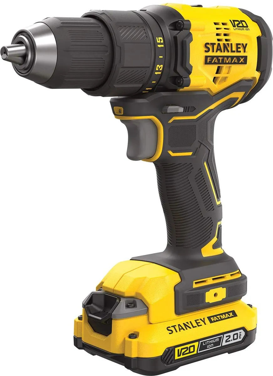 Stanley 18V ACCU Boormachine SFMCD710D2K-QW - 2x 2.0Ah
