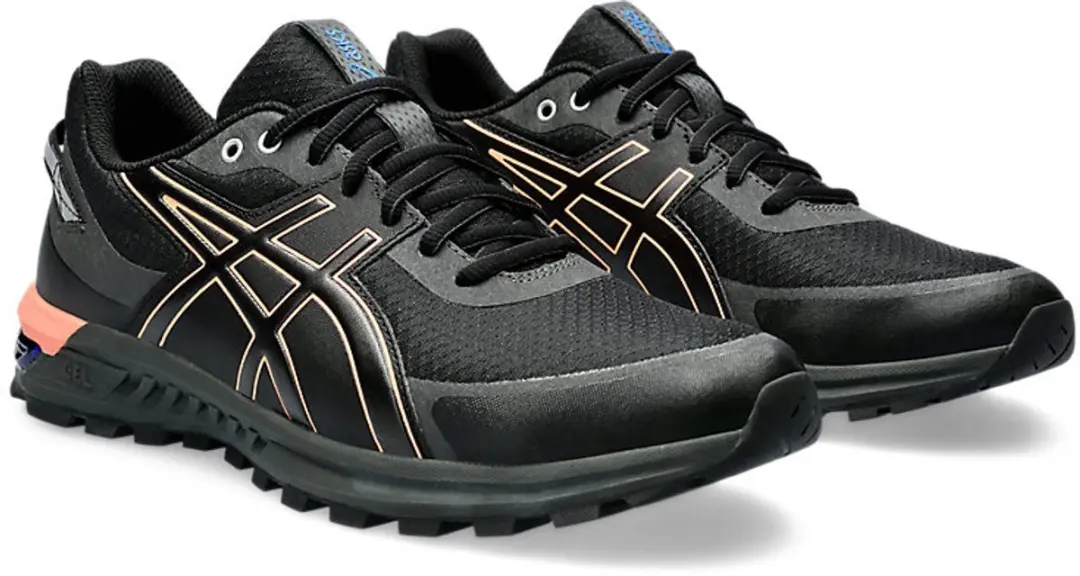 ASICS Gel-Citrek NS Trailschoenen - Zwart/Oranje 41.5