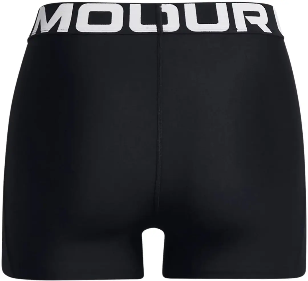 Under Armour HeatGear Short Dames XXL - Zwart/Wit