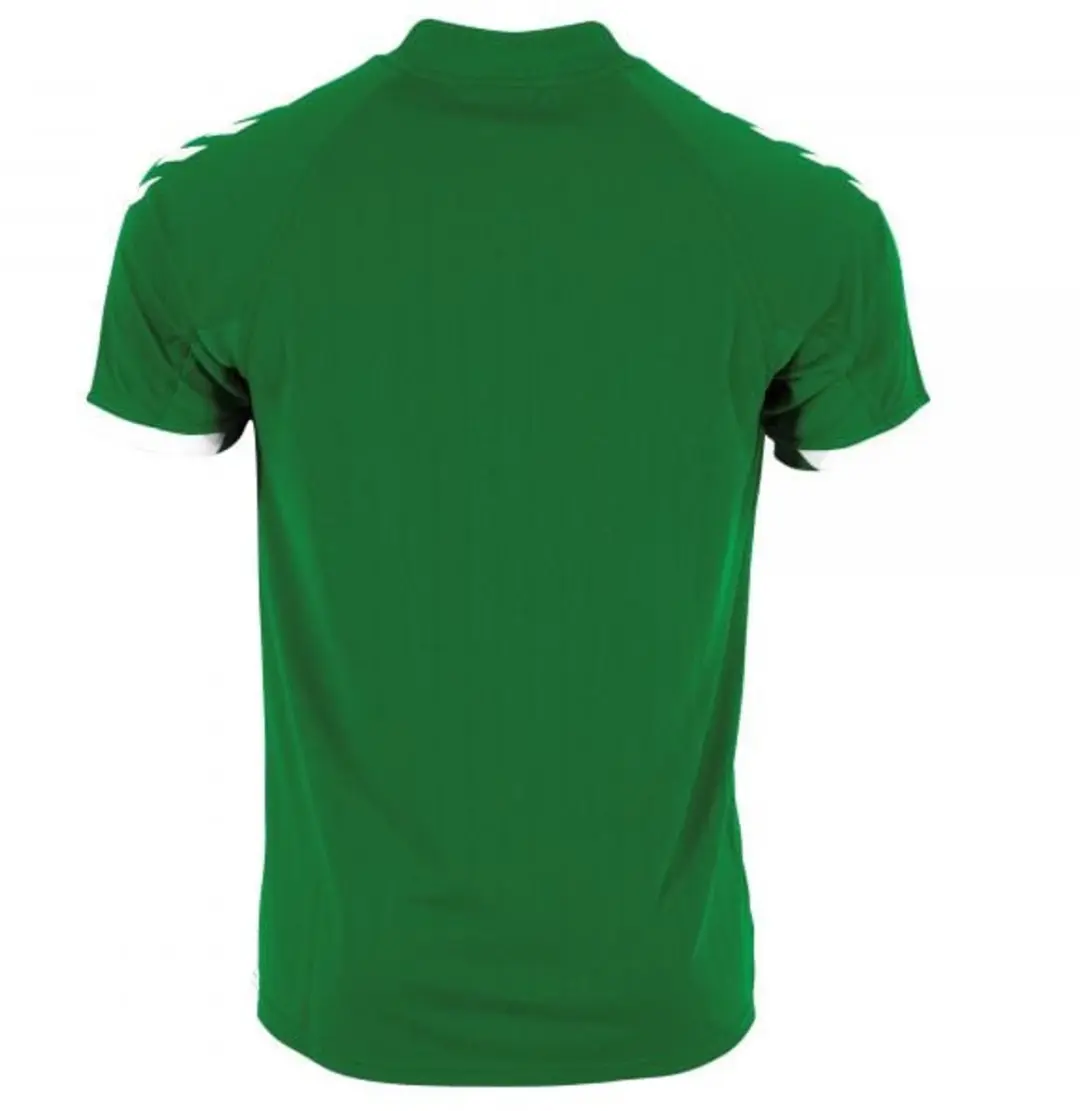 Hummel Fyn Shirt Heren - Groen/Wit S - afbeelding 6 van 6