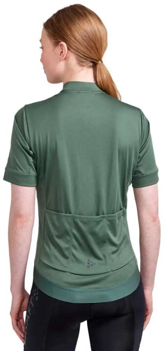 Craft Core Essence Jersey RF Dames Fietsshirt - Korte mouwen - S - Groen