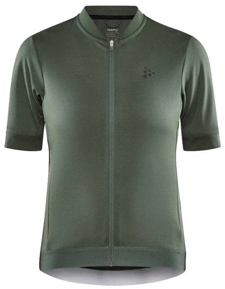 Craft Core Essence Jersey RF Dames Fietsshirt - Korte mouwen - S - Groen