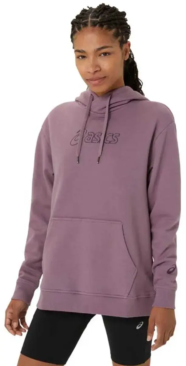 ASICS Logo Oth Hoodie Dames - Paars - XS - afbeelding 6 van 6