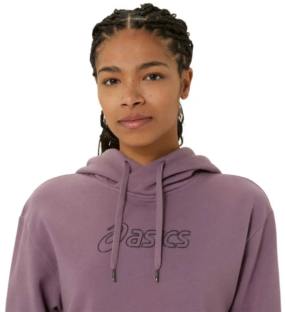 ASICS Logo Oth Hoodie Dames - Paars - XS