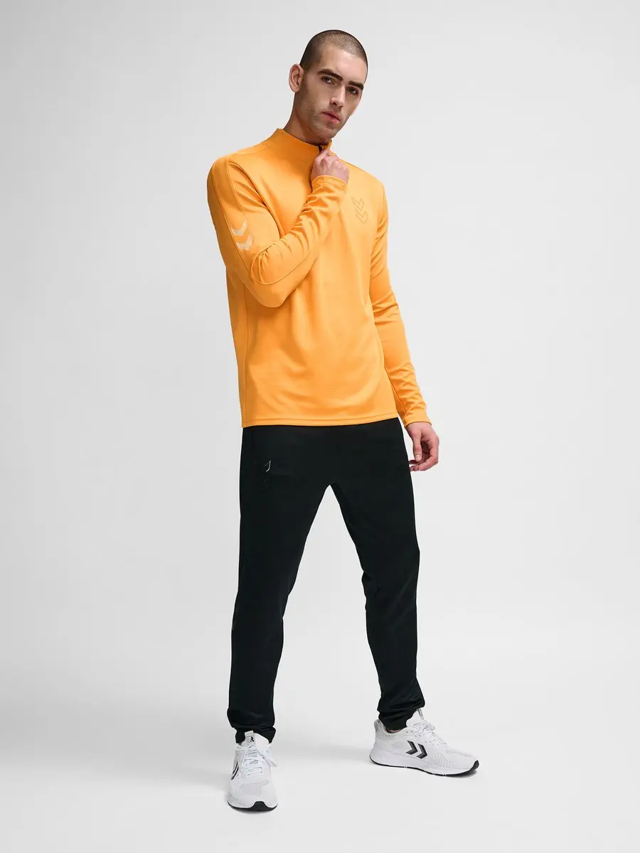 Hummel Hmlactive Pl-shirt 224509 - M - Blazing Orange - afbeelding 6 van 6