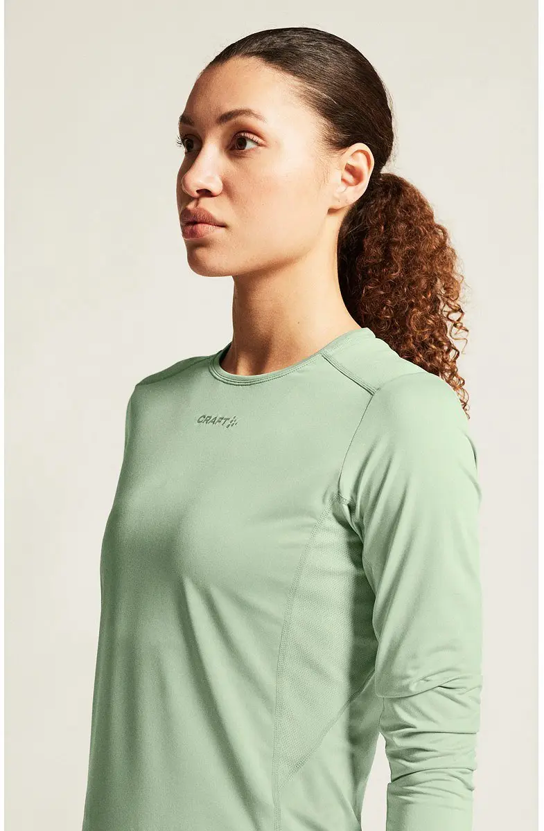 Craft Adv Essence 2 Running Longsleeve - XL - Glacial Groen