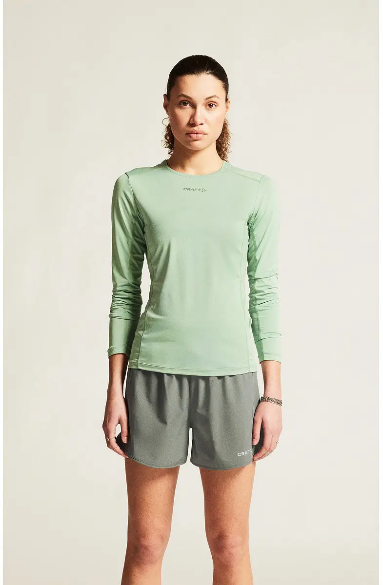 Craft Adv Essence 2 Running Longsleeve - XL - Glacial Groen