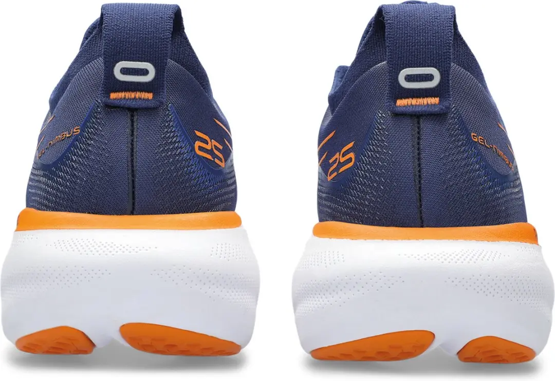 ASICS Gel-Nimbus 25 Sportschoenen 46 - Donkerblauw/Oranje