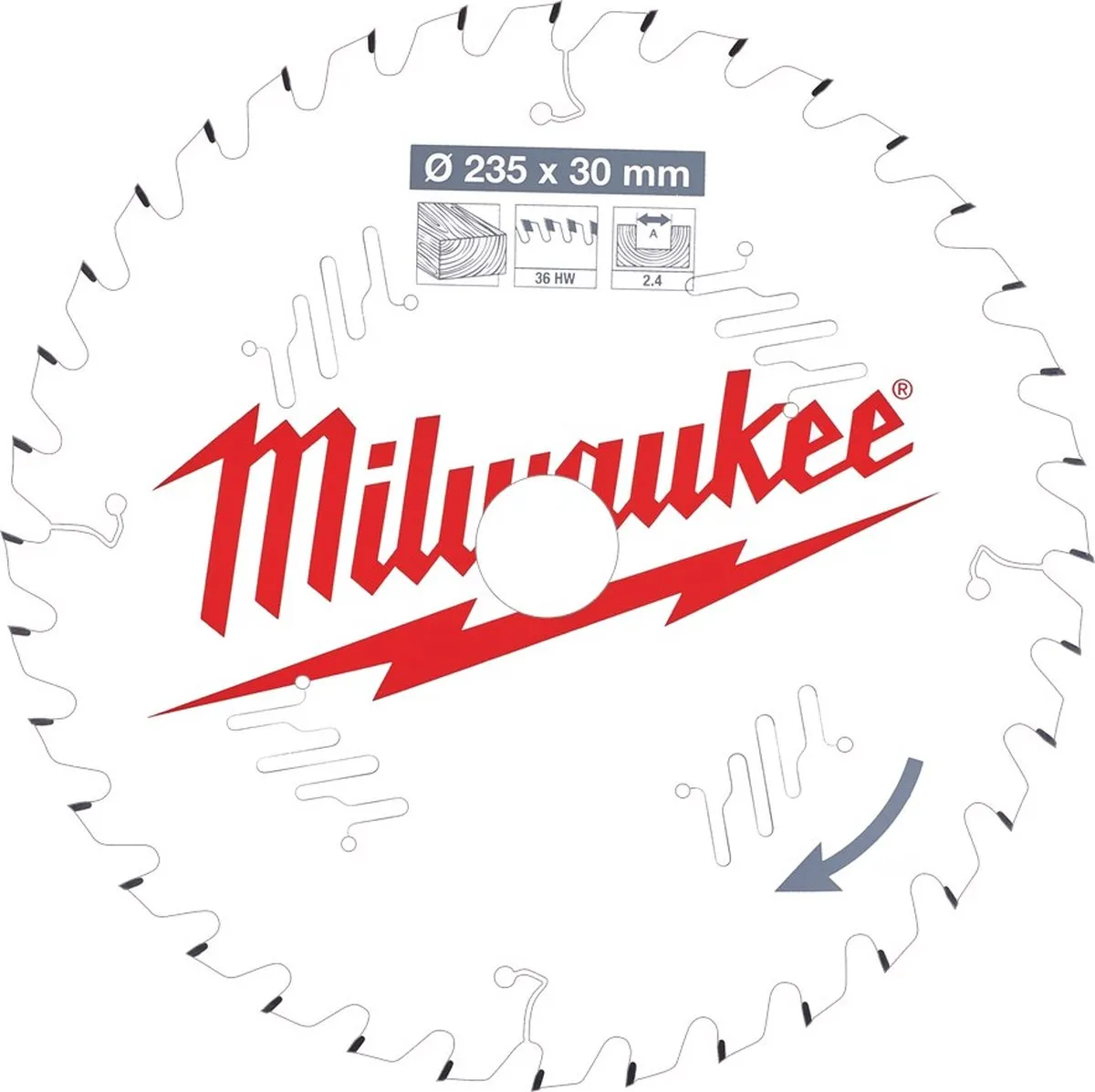 Milwaukee Cirkelzaagblad 4932471306