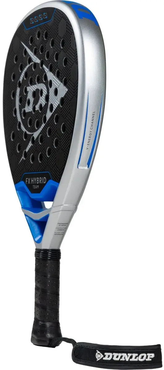 Dunlop FX Hybrid Team 26 Padelbat - Blue Silver
