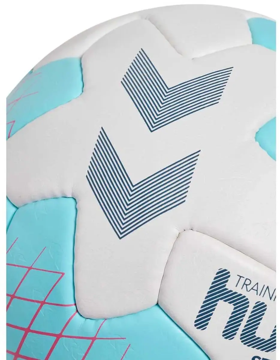 Hummel Handbal Trainingsshirt HB 229169 - Off White/Light Blue/Red - Maat 3 - afbeelding 6 van 6