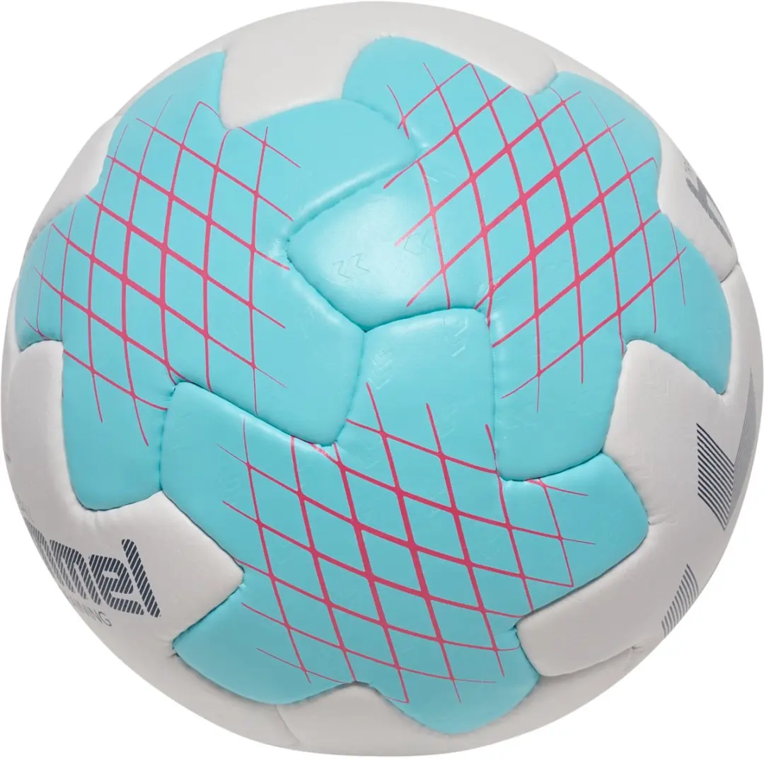 Hummel Handbal Trainingsshirt HB 229169 - Off White/Light Blue/Red - Maat 3