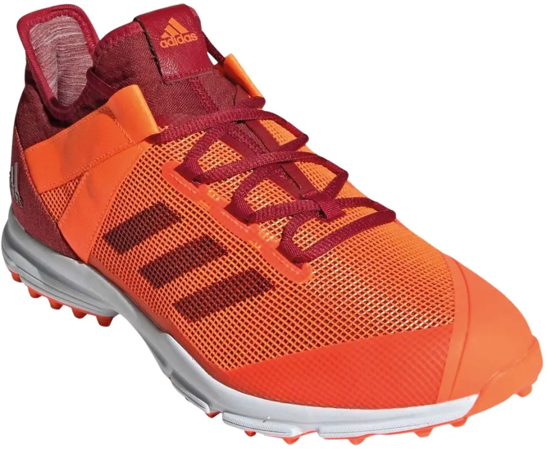adidas Zone Dox Hockeyschoenen EE3744 - 44 - AG - Oranje/Rood