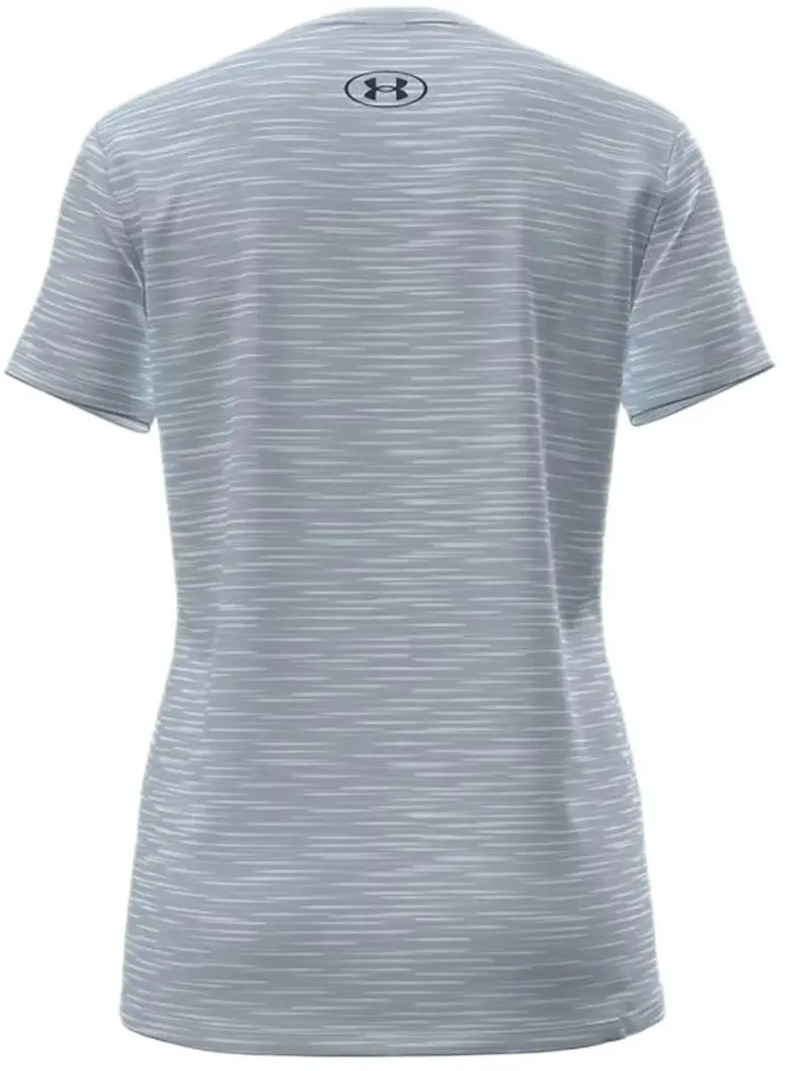 Under Armour Tech Twist V-hals T-shirt - Grijs L