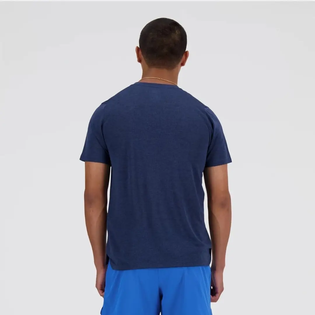 New Balance Athletics T-Shirt S - Blauw