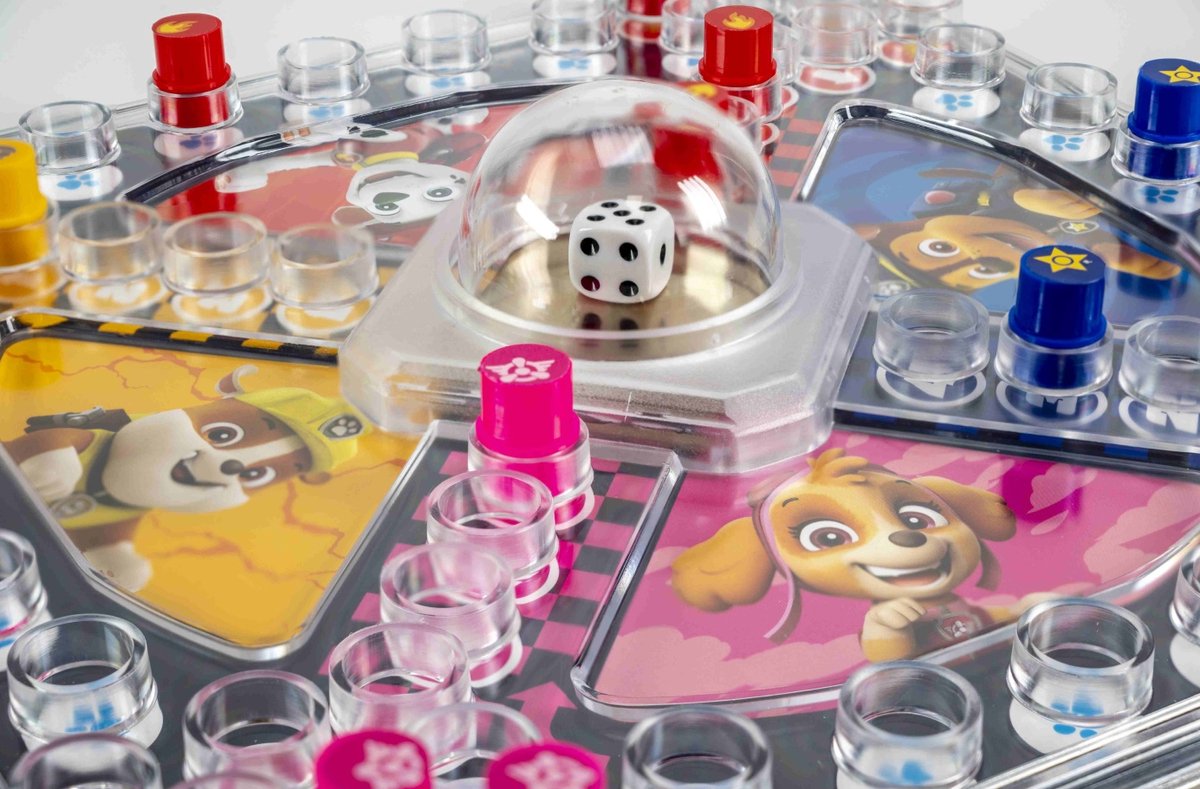 Tactic Kimble PAW Patrol – Bordspel – Pop O Matic Dobbelspel – Spannend Race en Familiespel – PAW Patrol Thema – 2 tot 4 Spelers – Vanaf 4 Jaar