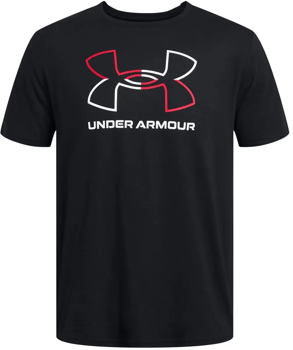 Under Armour UA GL Foundation Update Heren Sportshirt - Zwart/Rood/Wit