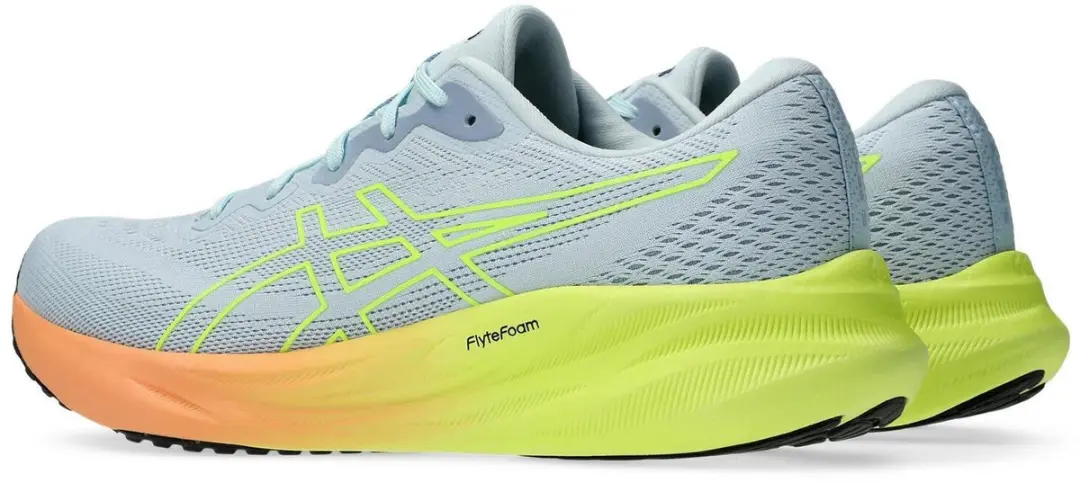 ASICS Gel-Pulse 15 Hardloopschoenen - EU 49 - Cool Grey/Safety Yellow