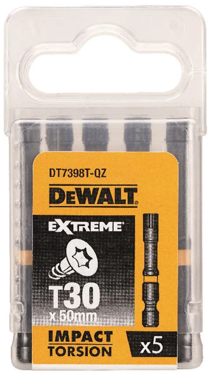 DeWalt DT7398T T30 Schroefbits 50mm - 5 Stuks