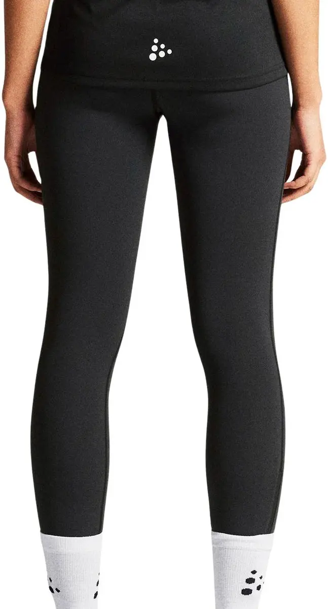 Craft Rush 2.0 Zip Tight Dames - M Zwart