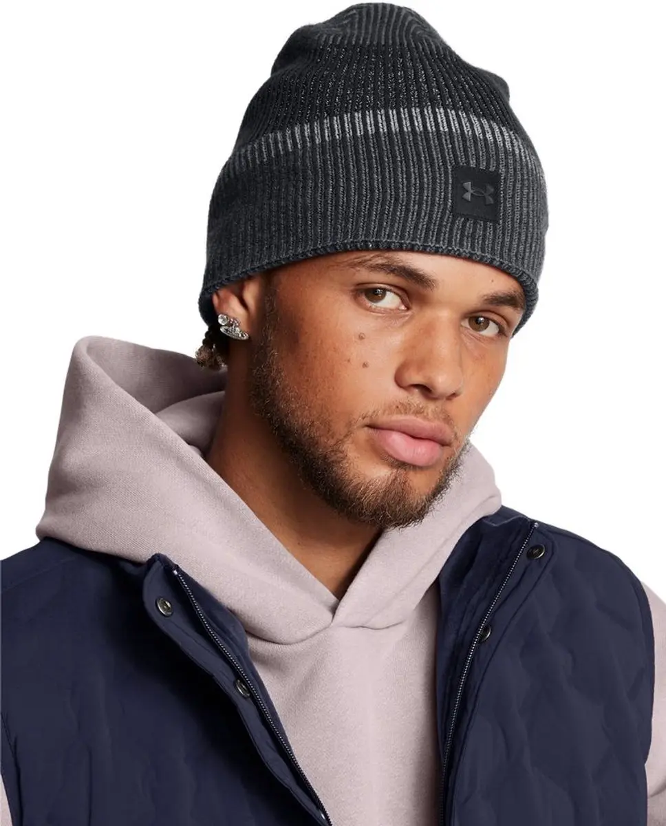 Under Armour Mütze Launch Reflective Beanie - Zwart